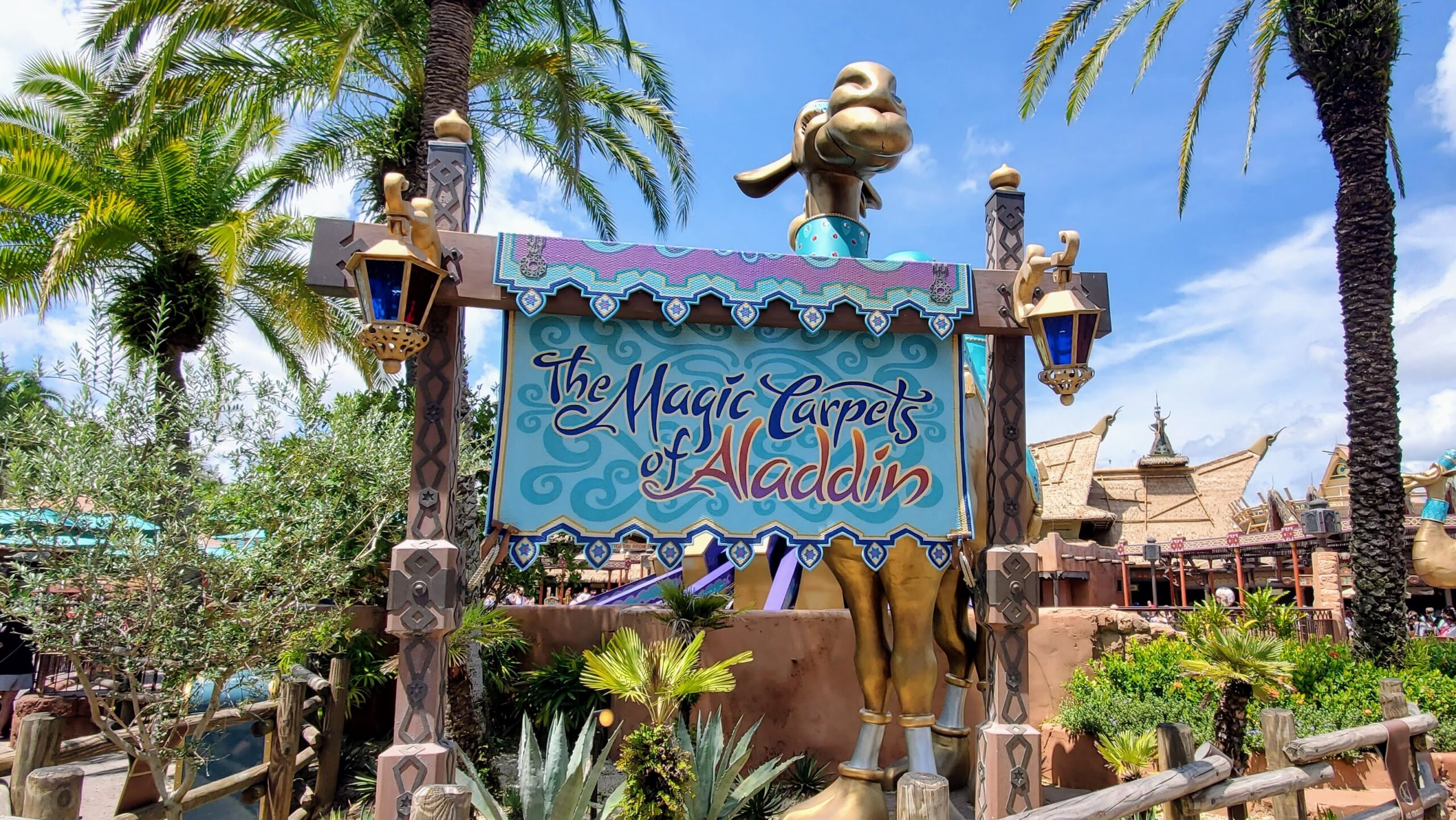 The Magic Carpets of Aladdin Background Wallpaper